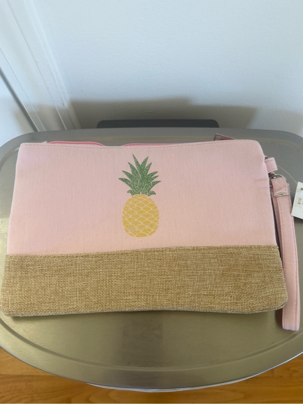NWT Pineapple Wristlet